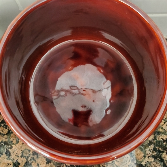 Vintage West Bend Bean Pot Stoneware Crock 2L With Lid - Picture 3 of 6